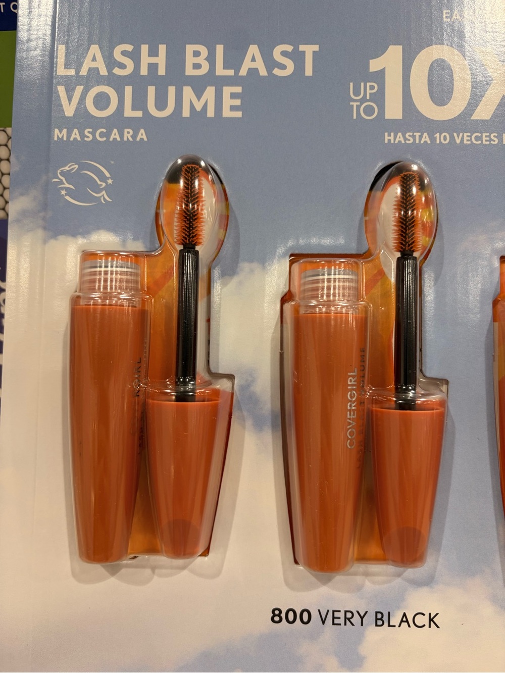 Covergirl Lash Blast Volume 10X Very Black 800 Mascara, 3 PACK 0.44 Fl/ Oz Each. - Picture 3 of 5